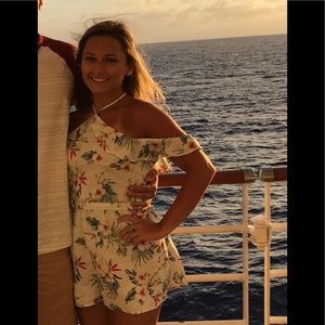 Hollister Off The Shoulder Romper